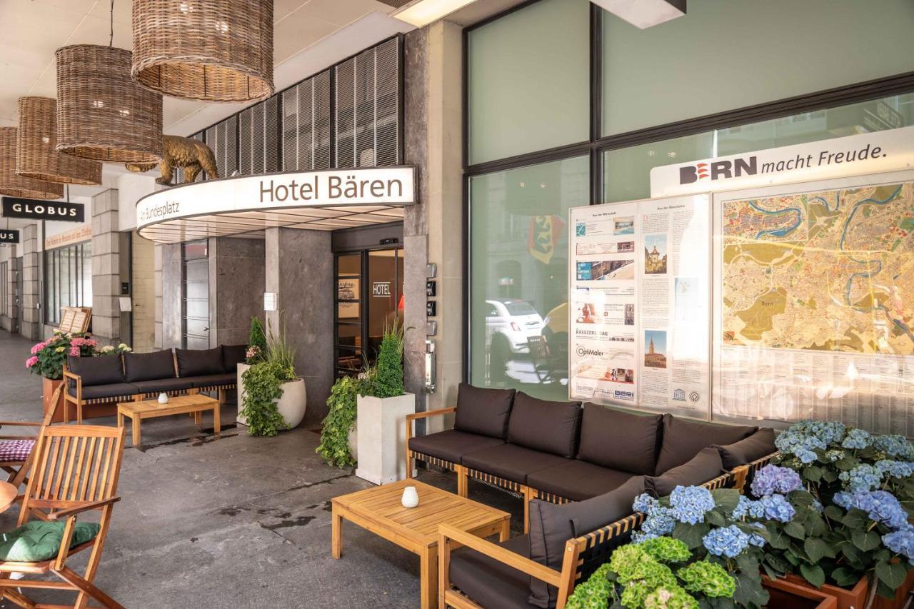 Hotel Bären am Bundesplatz Bern Exterior foto